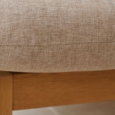 Fauteuil de jardin Hania en bois d'eucalyptus et aluminium GoodHome
