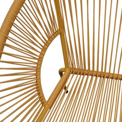 Fauteuil de jardin Hosti coloris abricot