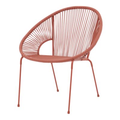 Fauteuil de jardin Hosti coloris mangue