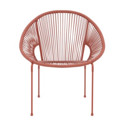 Fauteuil de jardin Hosti coloris mangue