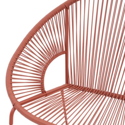 Fauteuil de jardin Hosti coloris mangue