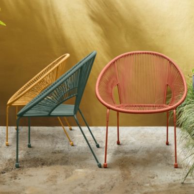 Fauteuil de jardin Hosti coloris vert