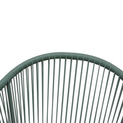 Fauteuil de jardin Hosti coloris vert