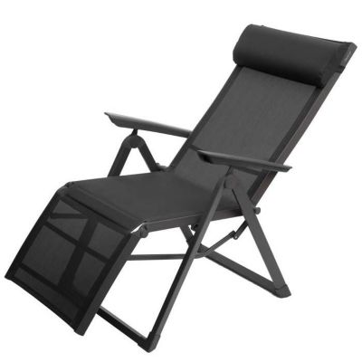 Fauteuil de jardin inclinable Decima Anthracite & Graphite - Anthracite / Graphite - Hespéride