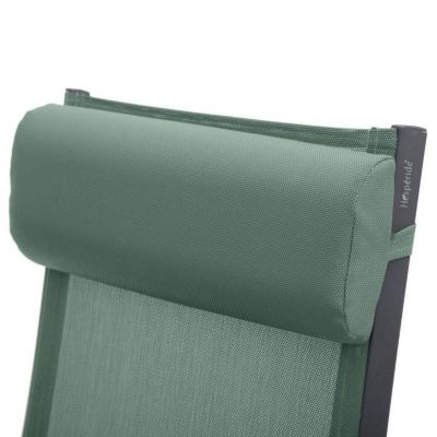 Fauteuil de jardin inclinable Decima Vert olive & Graphite - Vert olive / Anthracite - Hespéride