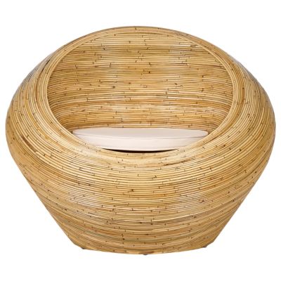 Fauteuil de jardin MAIORI Rotin Naturel