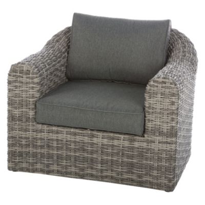 Fauteuil de jardin Moorea coloris terre Hespéride