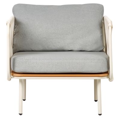 Fauteuil de jardin SENISE Métal Gris