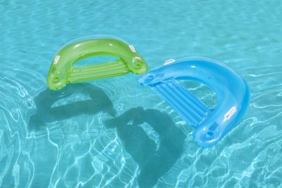Fauteuil de piscine Lazy lounge Bestway L.152 x l.99cm vert et bleu
