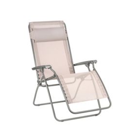 Fauteuil de relaxation Lafuma Rclip relaxer magnolia