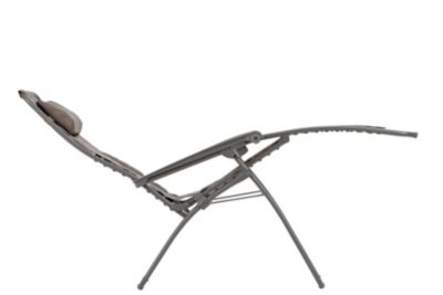 Fauteuil de relaxation pliant Lafuma Rsxa Clip marron graphite