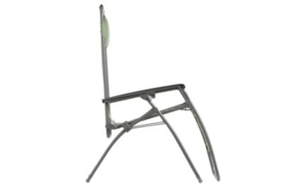 Fauteuil de relaxation pliant Lafuma RT2 acier et polyester vert moss