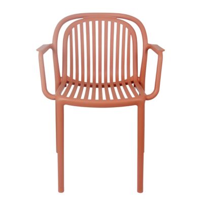 Fauteuil de terrasse terracotta  Oviala