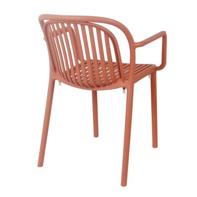 Fauteuil de terrasse terracotta  Oviala