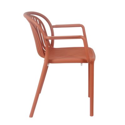 Fauteuil de terrasse terracotta  Oviala