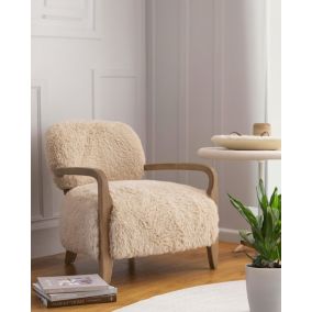 Fauteuil en bois massif - Uniqka