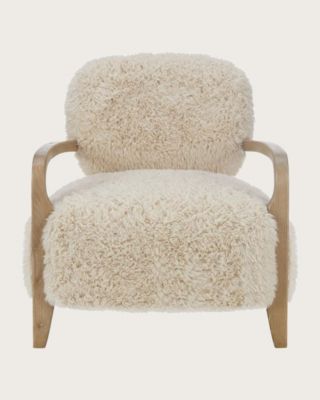 Fauteuil en bois massif - Uniqka