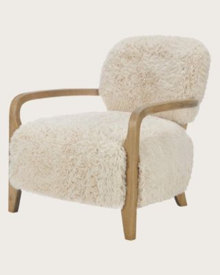 Fauteuil en bois massif - Uniqka