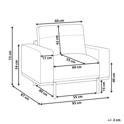 Fauteuil  encuir pu noir SOVIK