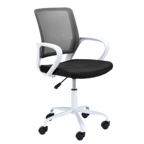 Fauteuil enfant AKORD FD6 Blanc et Noir