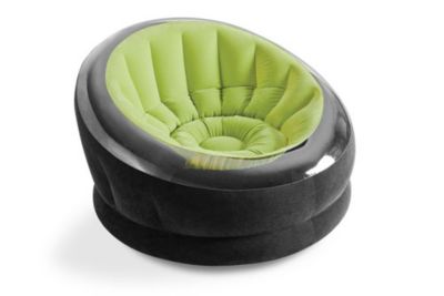 Fauteuil gonflable Onyx vert et noir Intex
