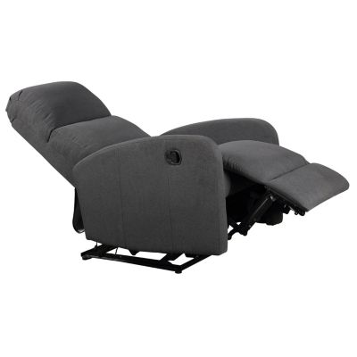 Fauteuil inclinable MAX gris anthracite - HAPPY GARDEN