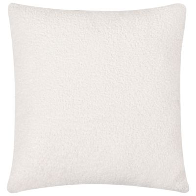 Fauteuil LUVOS Bouclé Blanc cassé