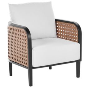 Fauteuil Métal Blanc MONTEFALCO