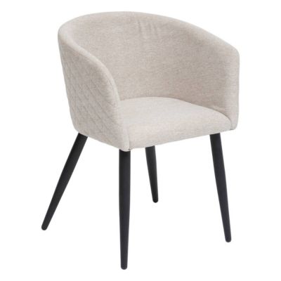 Fauteuil "Marlo" beige - Atmosphera Créateur d'intérieur