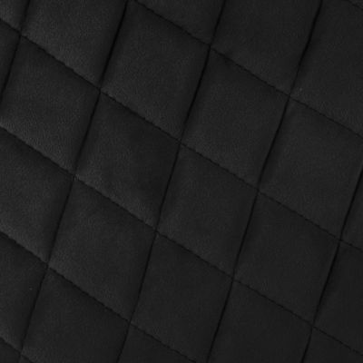 Fauteuil Marlo - noir - velours - Atmosphera