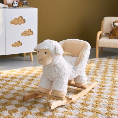 Fauteuil mouton à bascule pour enfant
