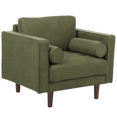 Fauteuil NURMO Tissu Vert foncé
