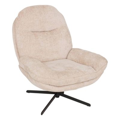 Fauteuil pivotant Stelan argile - Atmosphera Créateur d'intérieur