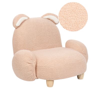 Fauteuil pour enfants Lapin KANNA Bouclé Beige