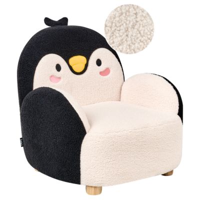 Fauteuil pour enfants Pingouin FYN Bouclé Noir