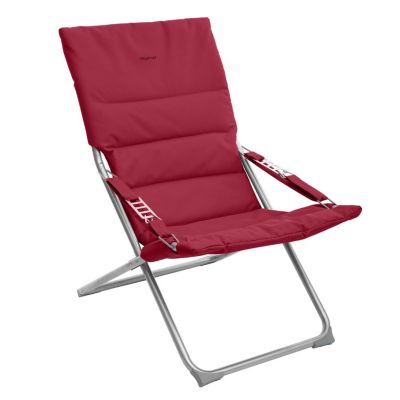 Fauteuil relax de jardin pliable Milos - 3 Positions