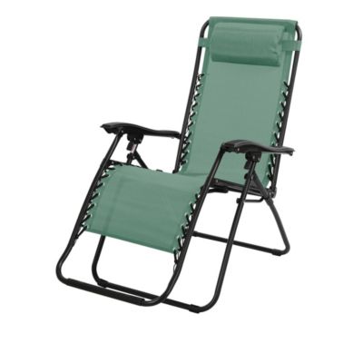 Fauteuil relax dextérieur coloris vert 90x108x64 cm