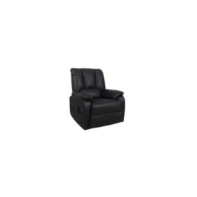 Fauteuil relax electrique TAIWAN simili noir PU