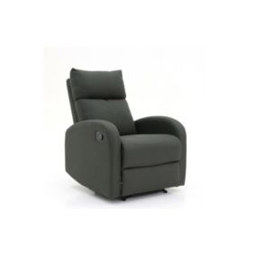 Fauteuil relax ERA relevable manuellement matière PU couleur gris, un fauteuil dexception