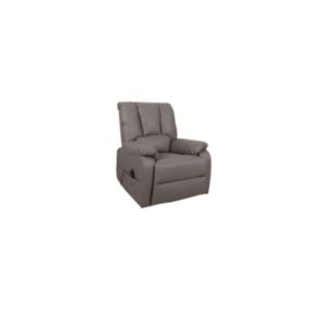 Fauteuil relax électrique TAIWAN simili taupe PU