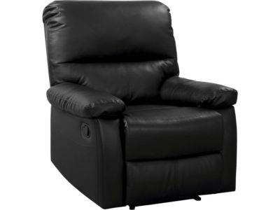 Fauteuil relax "Lincoln"  90 x 89 x 103 cm  Noir