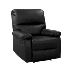 Fauteuil relax "Lincoln"  90 x 89 x 103 cm  Noir