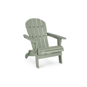 Fauteuil relax pliant à accoudoirs en bois - LOUISIANE