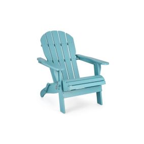 Fauteuil relax pliant à accoudoirs en bois - LOUISIANE