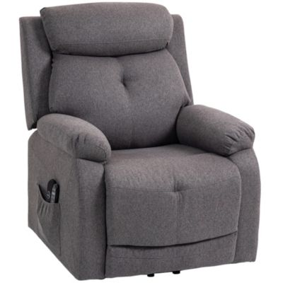 Fauteuil De Massage Chauffant Inclinable – Relaxation TV, Noir FCH (neuf)