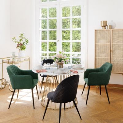 Fauteuil Visoca - bois et métal - Atmosphera