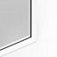 Fenêtre abattant alu GoodHome blanc - l.80 x h.45 cm