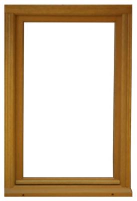 fenêtre Bois 1 Vantail H45 X L40 Tirant Droite Côtes Tableau Gd Menuiseries