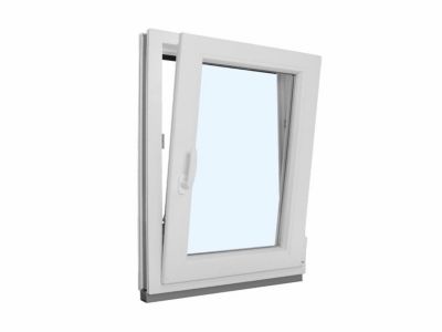 Fenêtre oscillo-battante PVC blanc L 800mm x H 1350mm ouvrant droit
