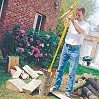 Fendeur de bûches Jad Jardin 7,7 kg sans affûtage